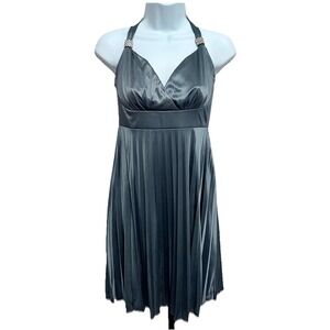 Vtg Ruby Rox Y2K Fairy Babydoll Satin Mini Dress M Whimsical Prom Event